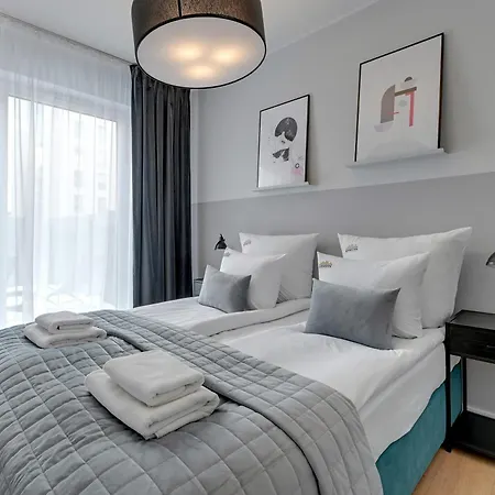 Angielska Grobla Center & Marina By Downtown Lägenhet *