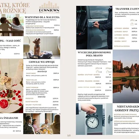 Angielska Grobla Center & Marina By Downtown 公寓式酒店